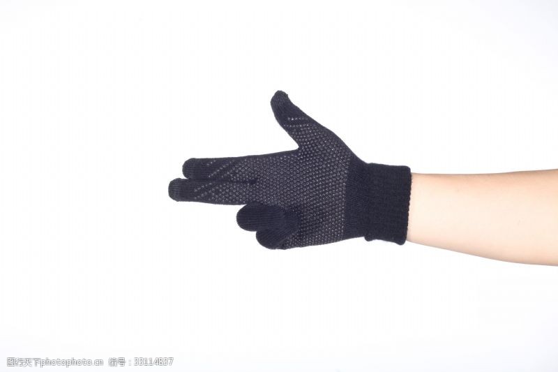 加绒加厚秋冬季韩版男士手套触屏手套16