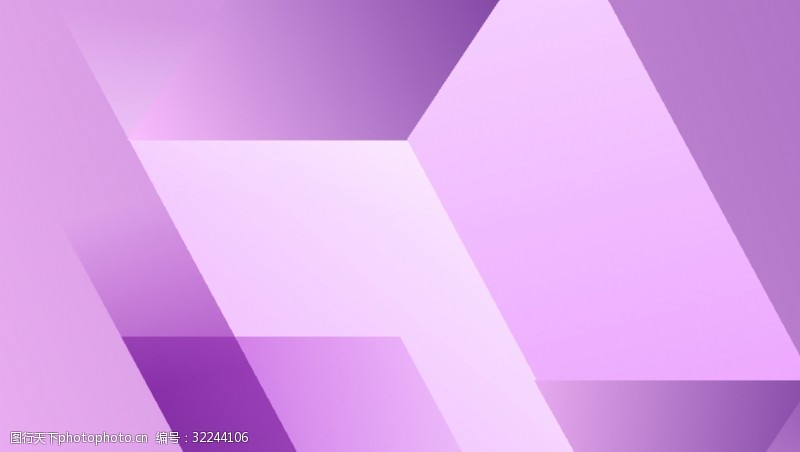 字幕边框底色紫色几何背景