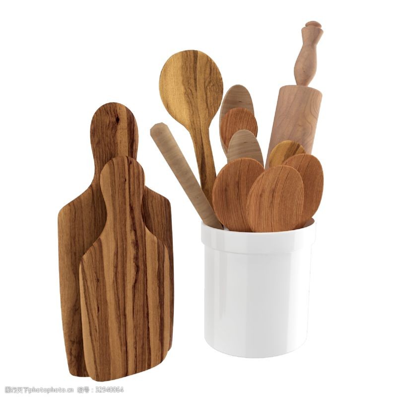 木质勺子原木勺子砧板厨房工具
