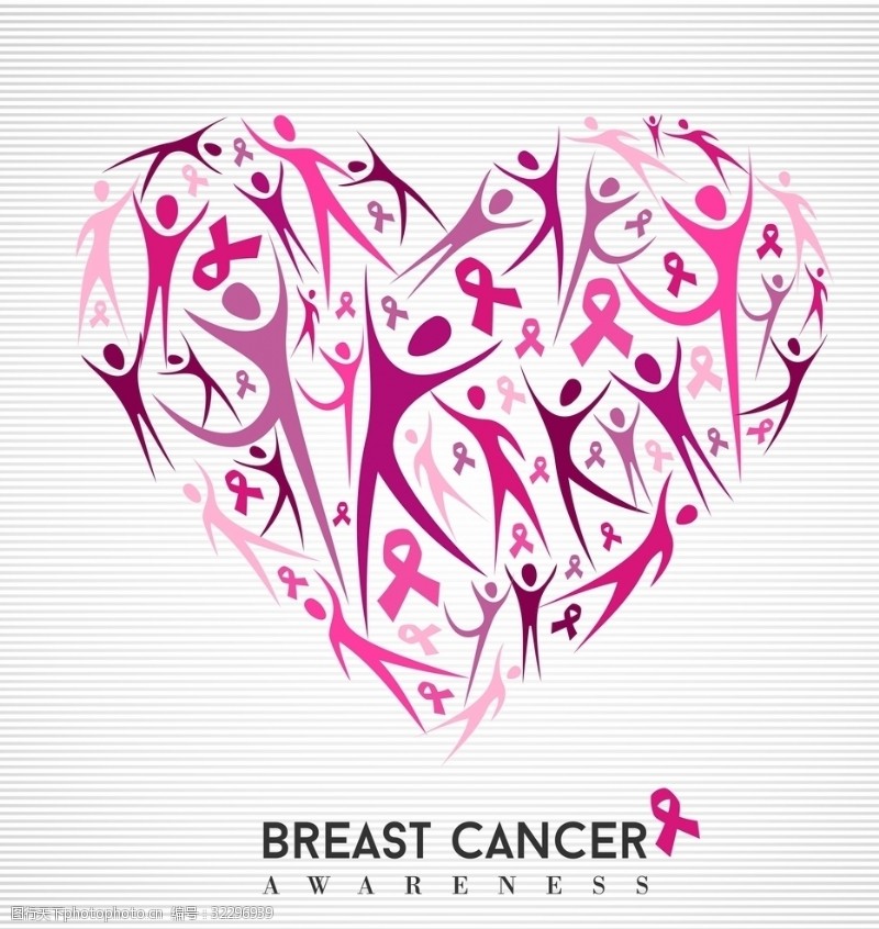 关注女性健康乳腺癌广告