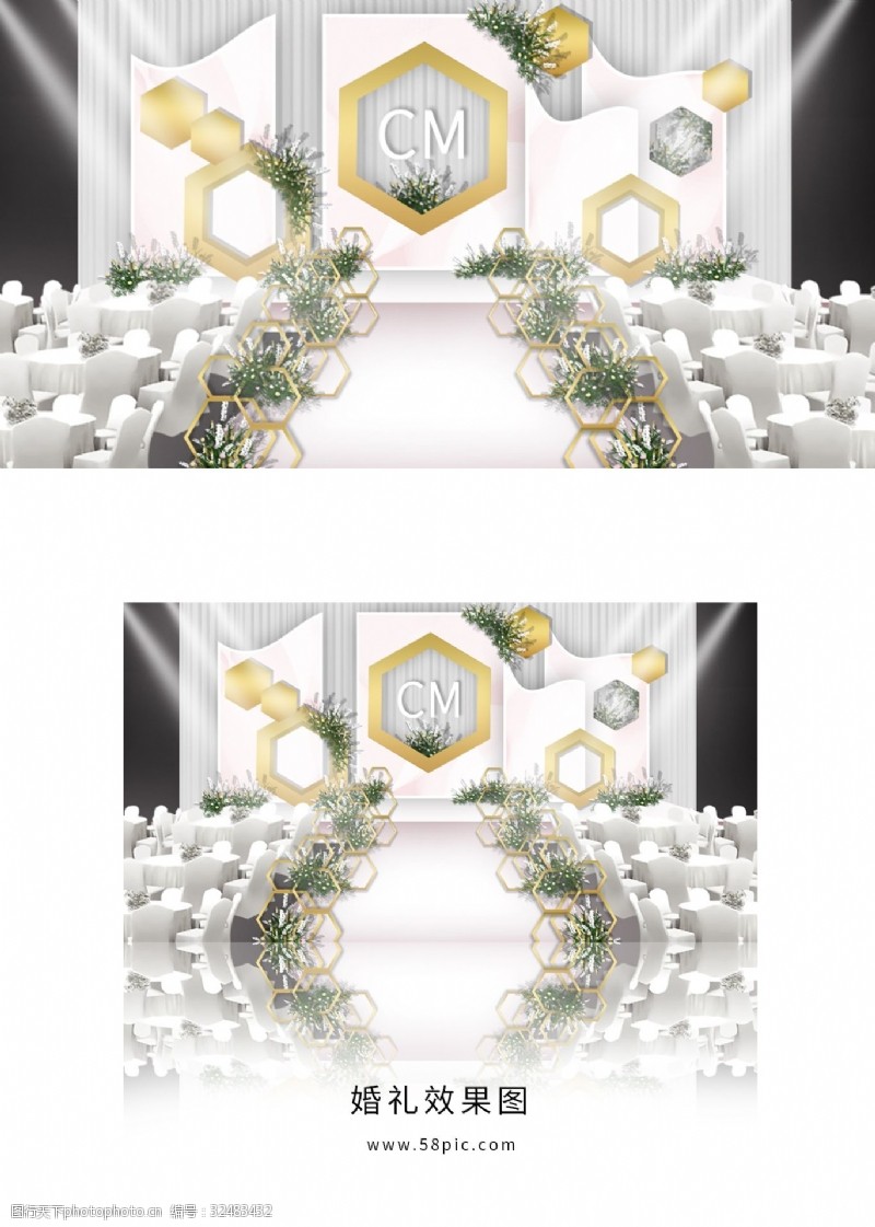婚礼舞台花艺图片免费下载 婚礼舞台花艺素材 婚礼舞台花艺模板 图行天下素材网