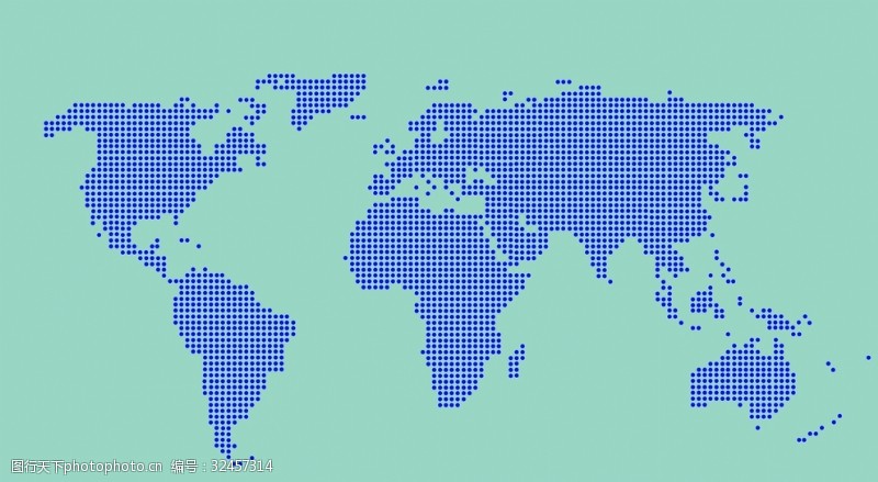 世界地图地图蓝色地图