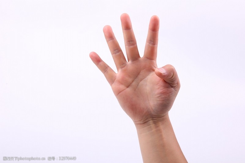 余指握拳有特定含义手的姿势手势12