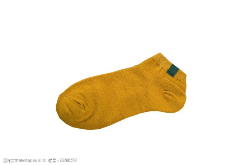 韩版潮流黄色袜子矮桩时尚