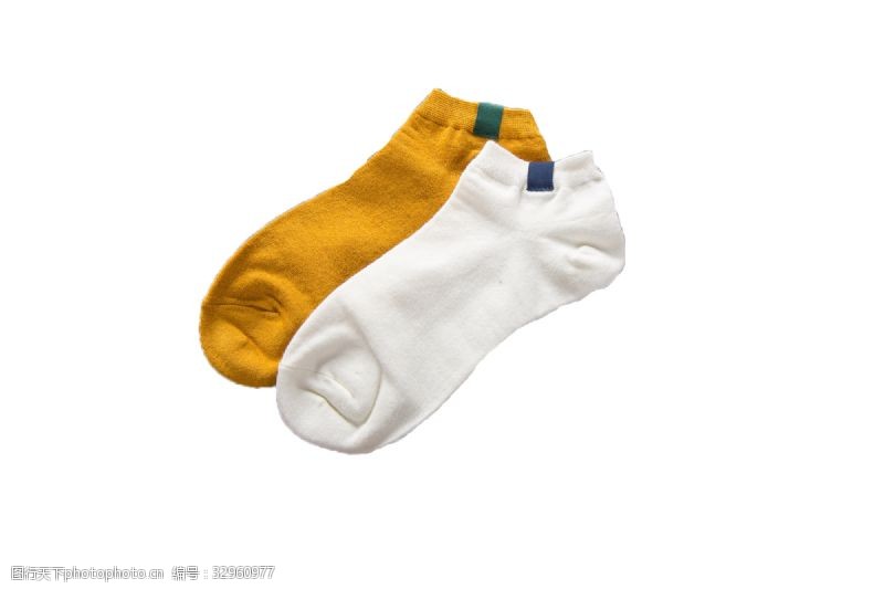 韩版潮流黄色袜子矮桩时尚白色