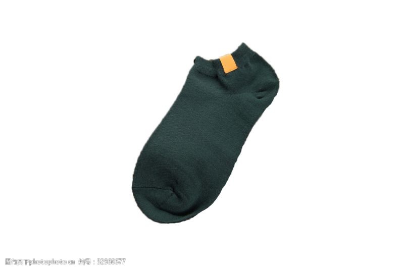 韩版潮流墨绿色袜子矮桩时尚