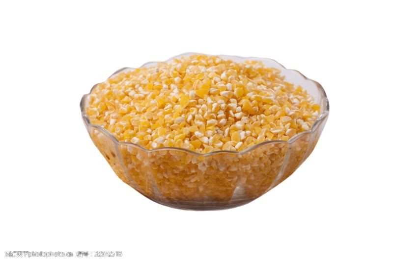 大米粥一碗玉米加工的大碴子