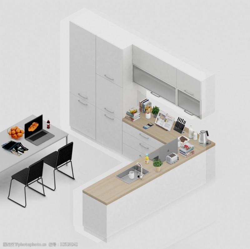会议室室内家居模型