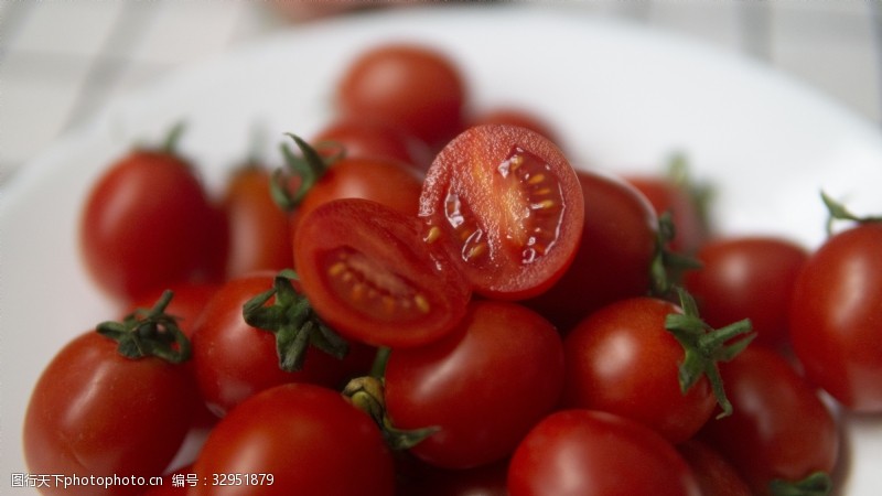 健康食物食用水果系列之小番茄千禧果圣女果