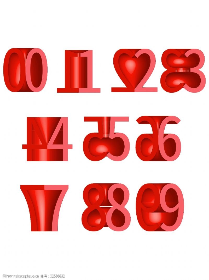 红色数字4图片免费下载_红色数字4素材_红色数字4模板-图行天下素材网