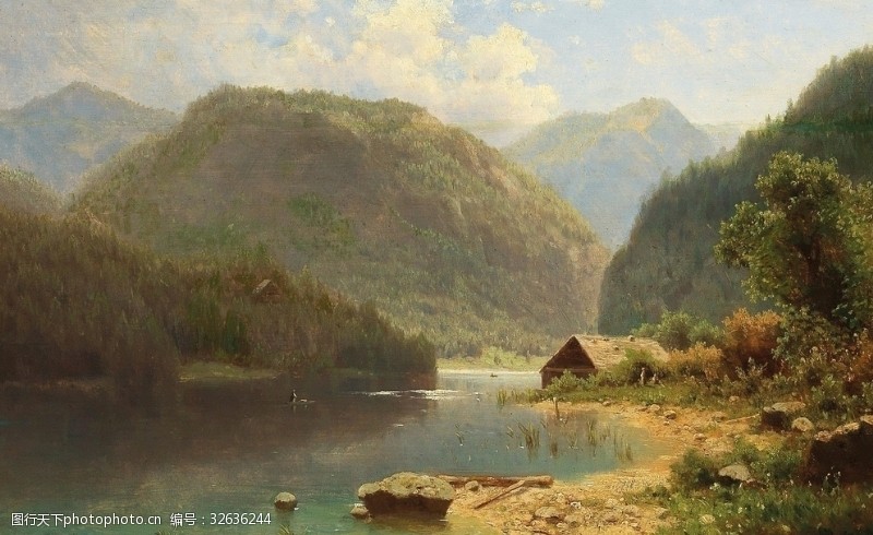 19世纪油画阿道夫183奇瓦拉作品