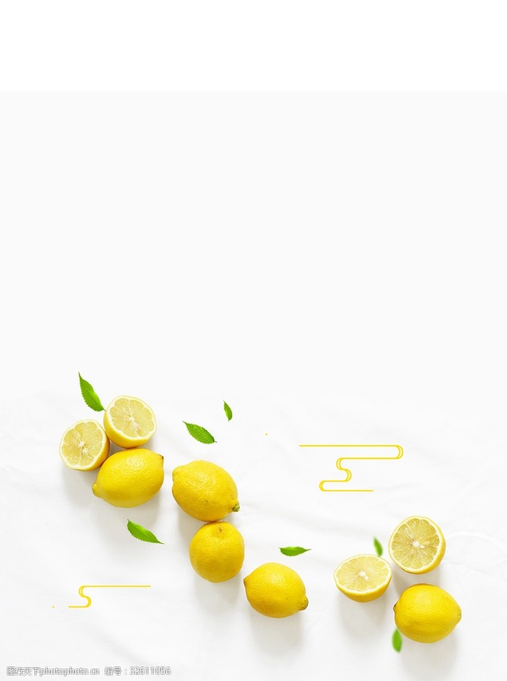 健康有机柠檬海报