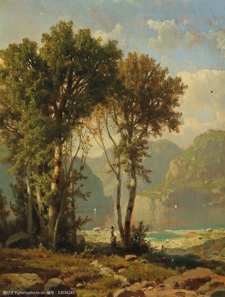 19世纪油画阿道夫183奇瓦拉作品