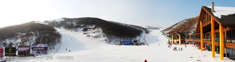 滑雪者长白山雪场