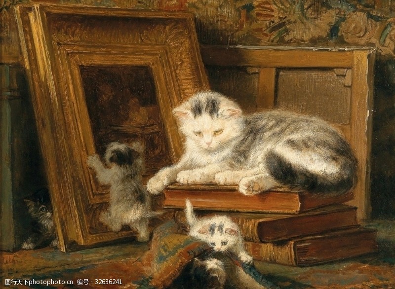 19世纪油画亨利埃特183罗纳183克尼普作品