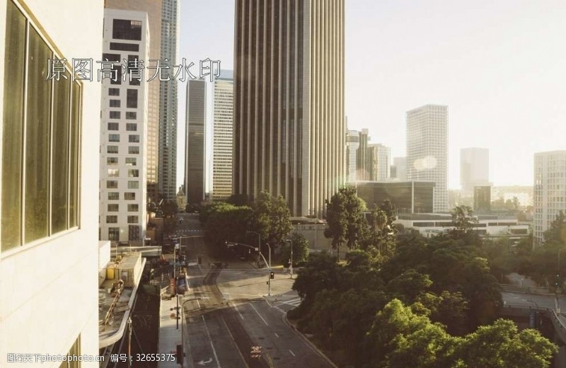 京华酒店洛杉矶美国城市城市风景