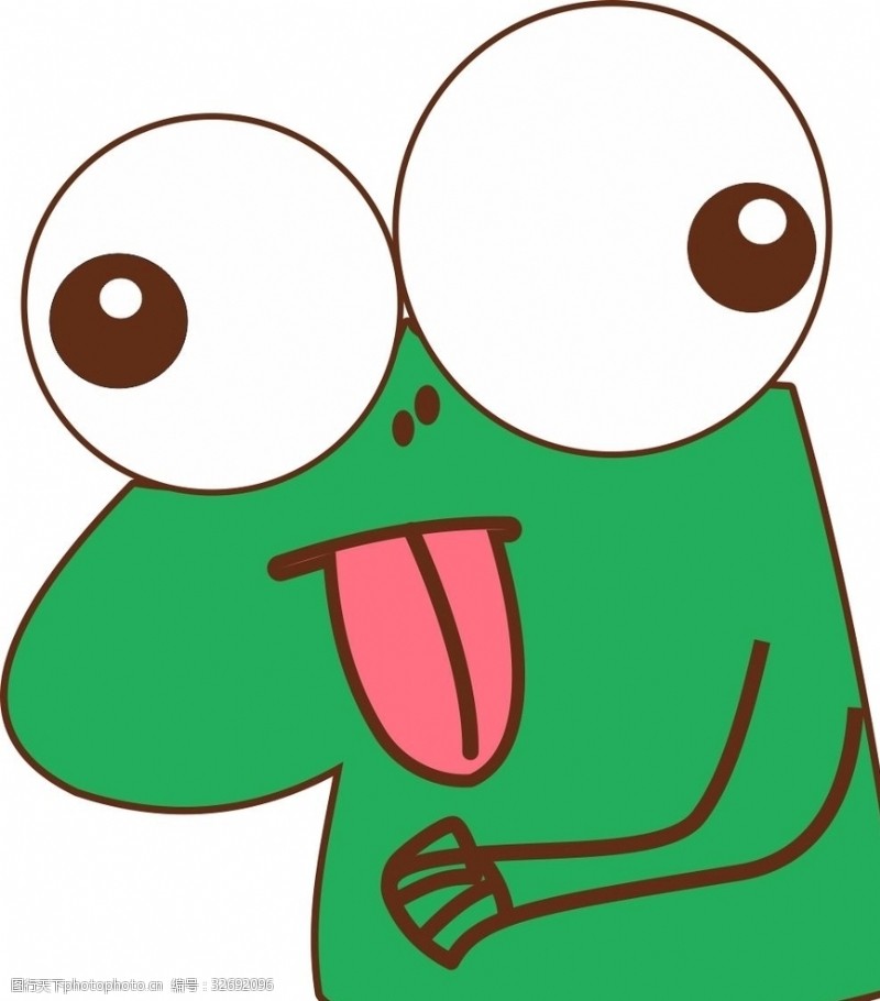 绿色青蛙大眼蛙