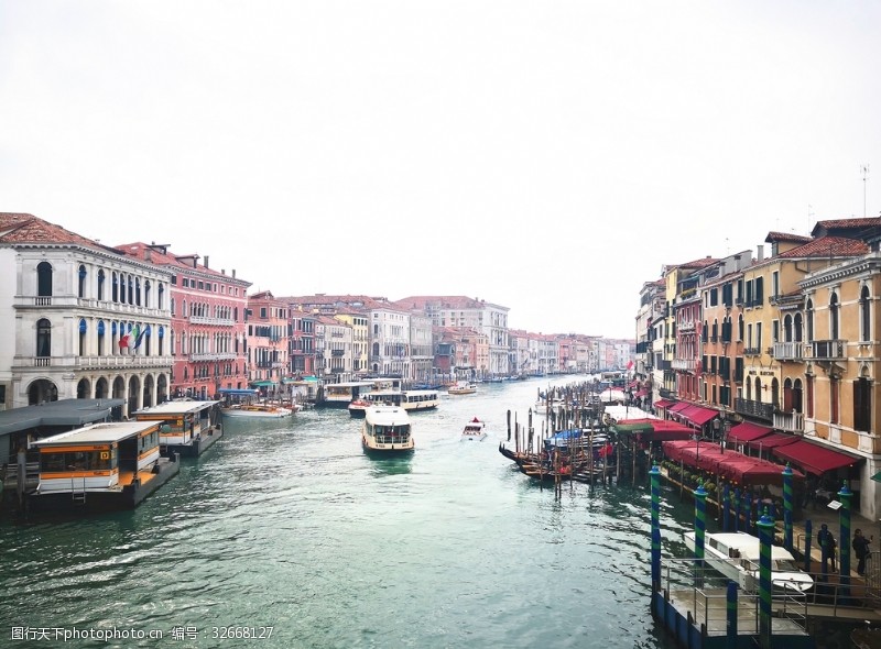 欧洲旅游意大利威尼斯水上城市