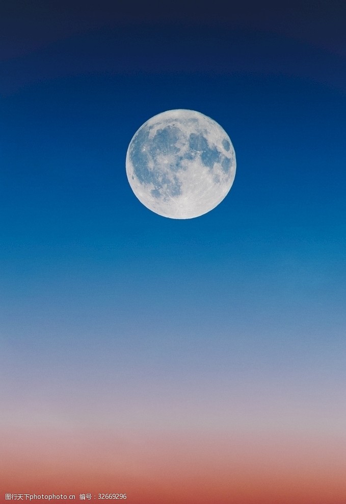 皎月月亮