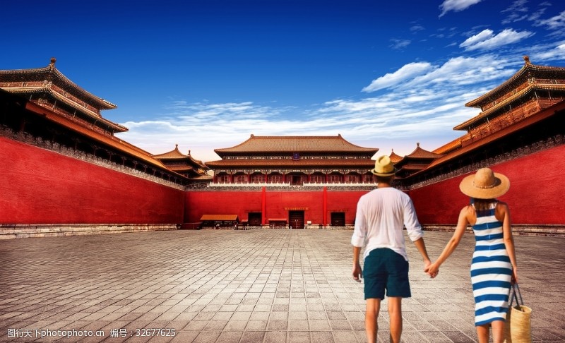 故宫装饰画北京旅游
