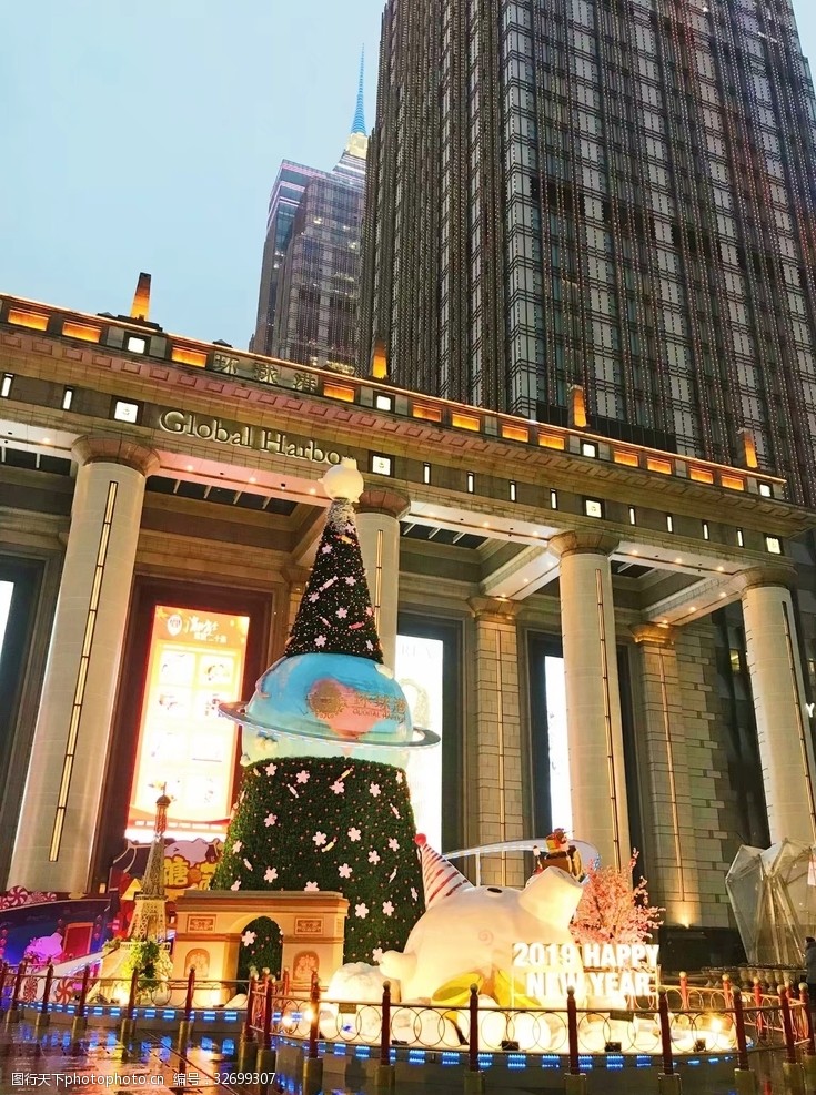 源文件72dpi上海环球港户外装饰