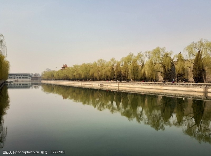 北京天安门护城河