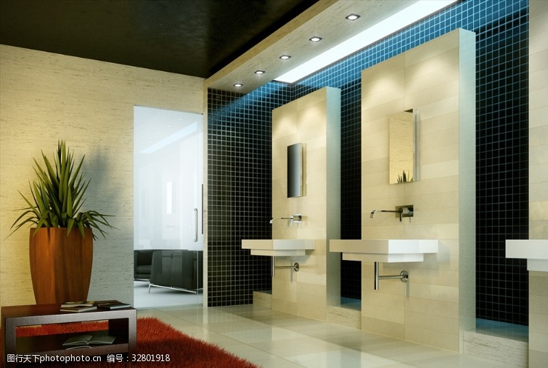 3d模型淋浴室