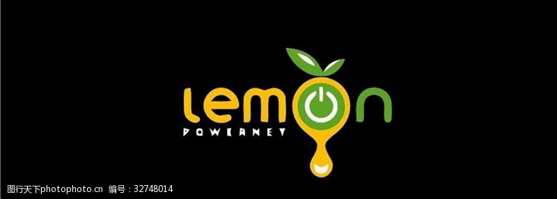柠檬形状柠檬logo