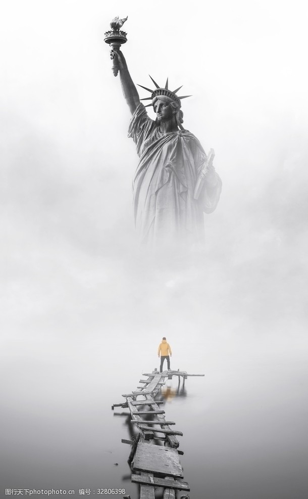 自由女神像纽约