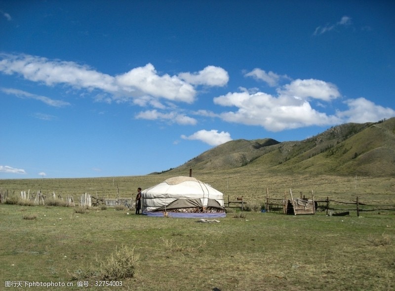 游牧民族蒙古包