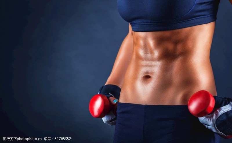运动健身健身腹肌健身海报运动