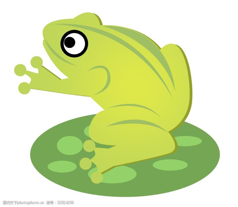 绿色青蛙动物