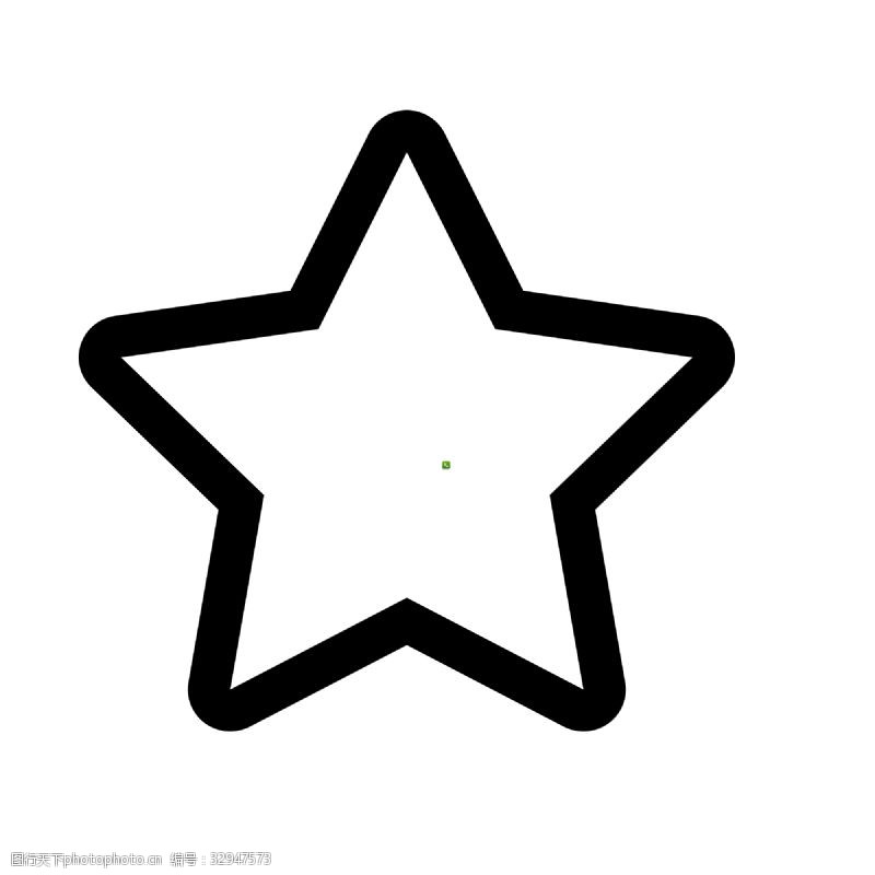 扁平化图标扁平化五角星