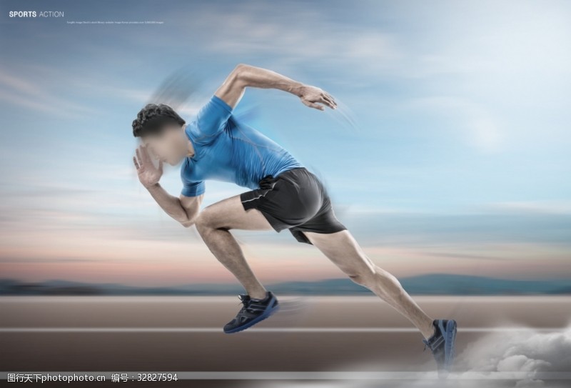 击剑运动运动健身跑步海报设计素材