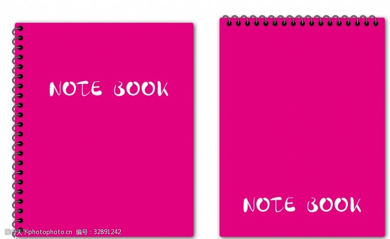 notebook线圈本效果图