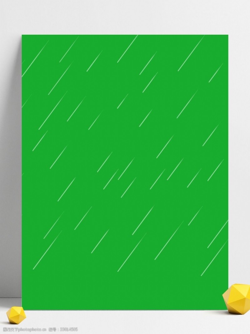 雨滴背景绿色雨季广告背景