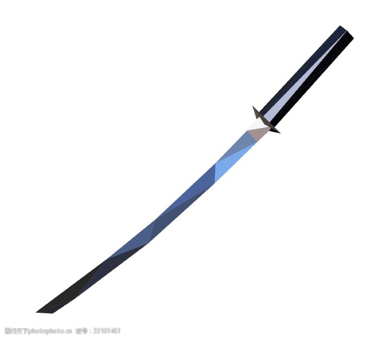 低多边形lowpioy刀剑
