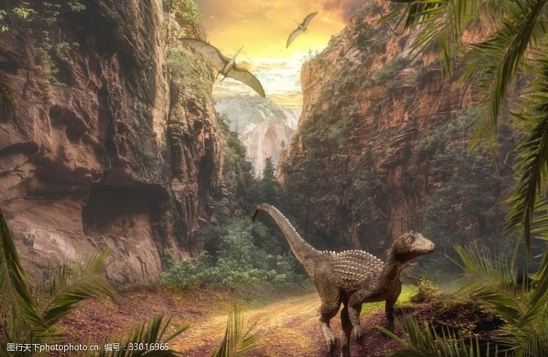 灭绝恐龙侏罗纪侏罗纪公园动物