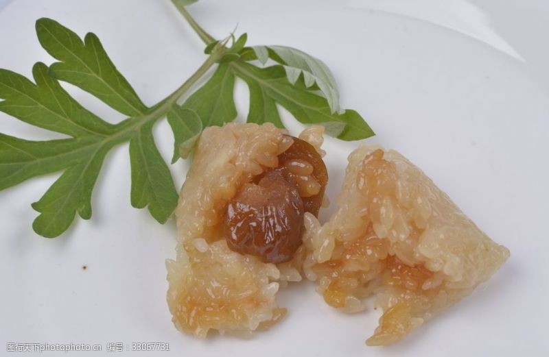 糯米粽子粽子中华美食传统美食糯米