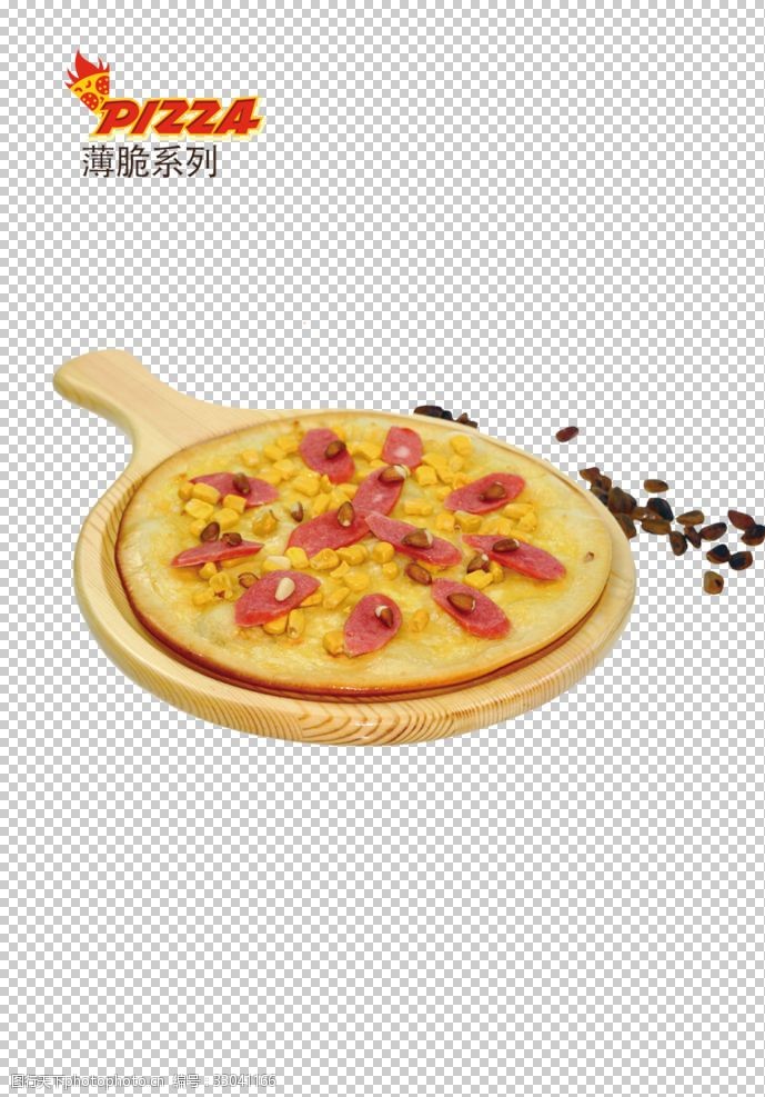 松子香脆披萨