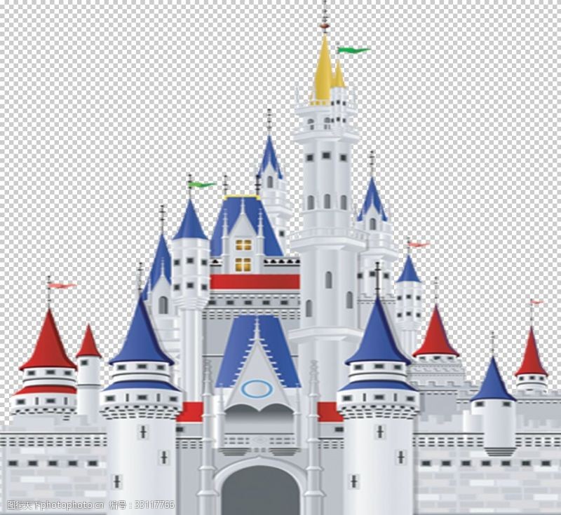 全家总动员卡通城堡六一儿童节61迪士尼乐