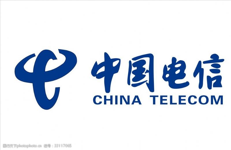电信天翼中国电信标志