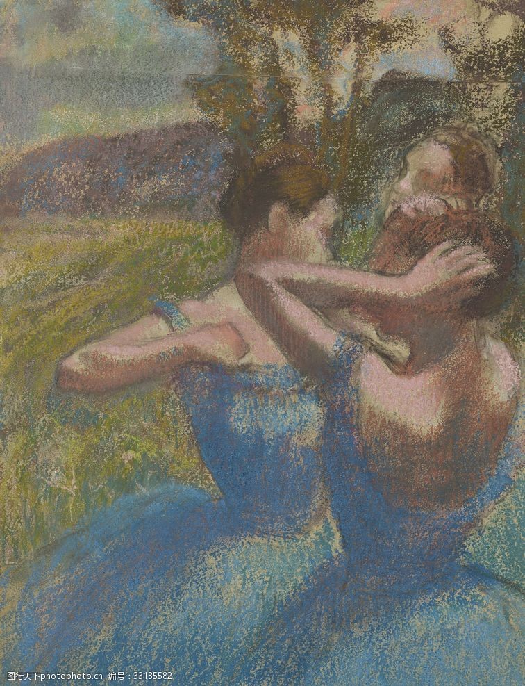 19世纪油画埃德加德加作品