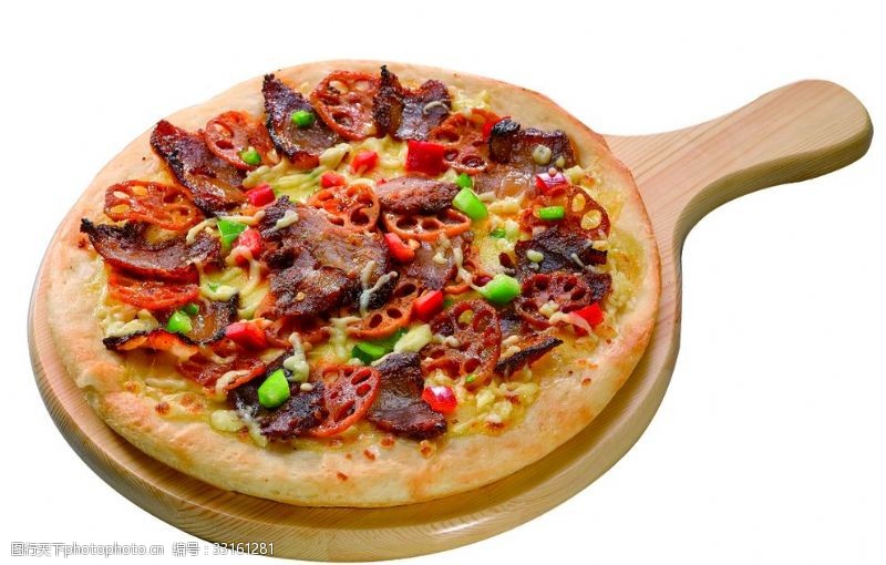 烤披萨韩国风情烤肉披萨