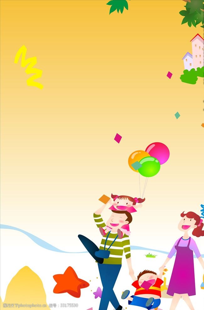 学校卡通背景图片免费下载 学校卡通背景素材 学校卡通背景模板 图行天下素材网