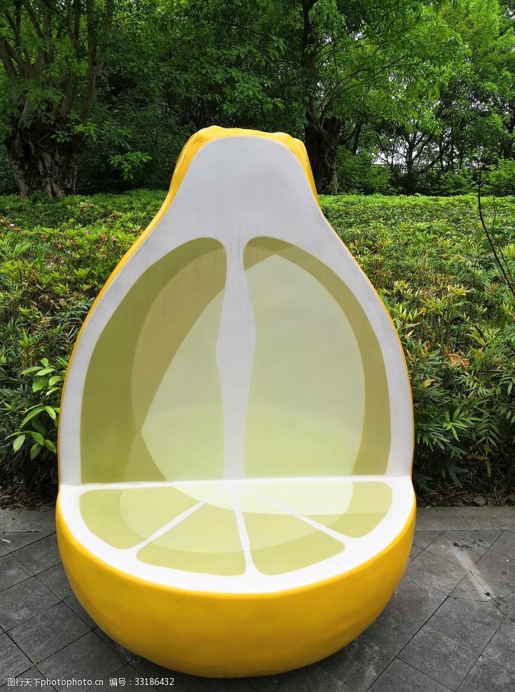 长寿湖创意公园座椅