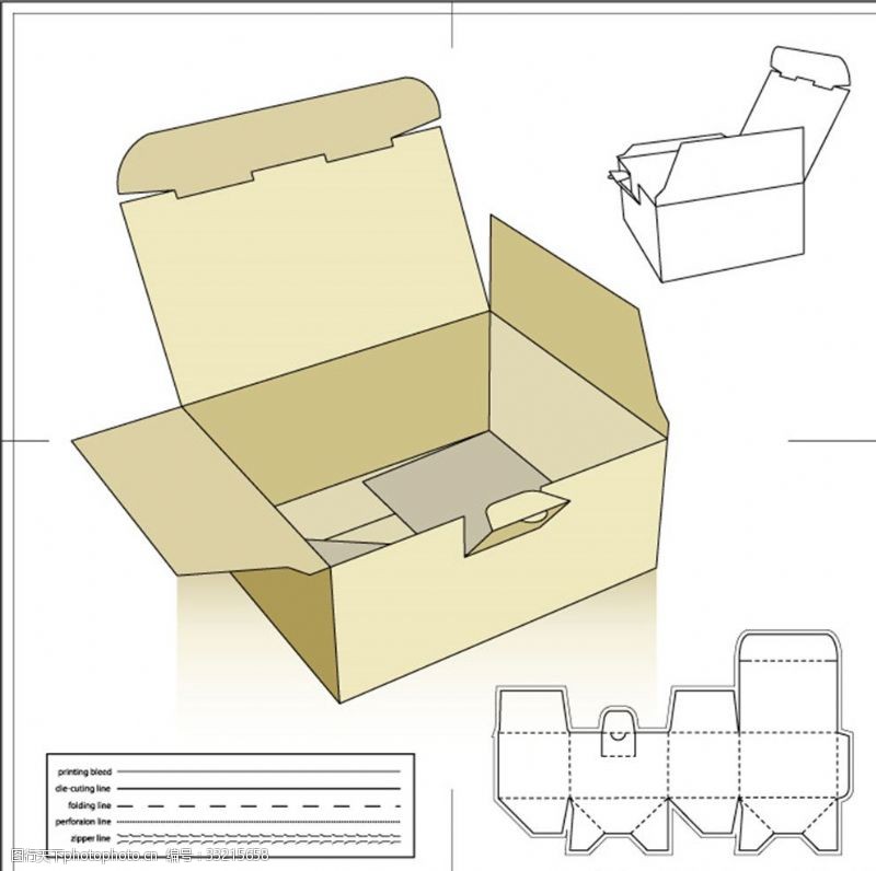 共享文件1矢量盒子包装