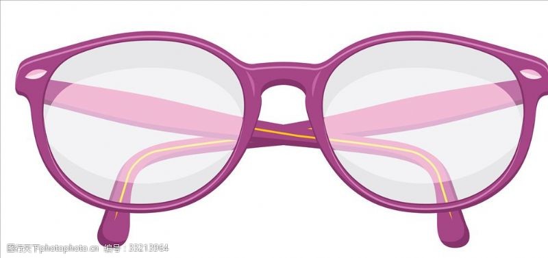 宝岛眼镜宣传画眼镜
