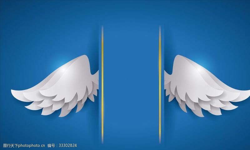 翅膀模板下载天使