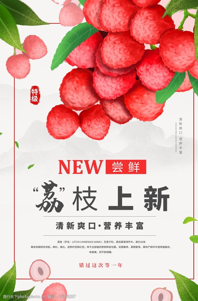 水果广告宣传荔枝